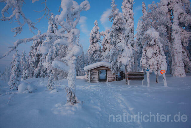 R10062 Riisitunturi im Winter, Finnland, Kuusamo - Christoph Robiller
